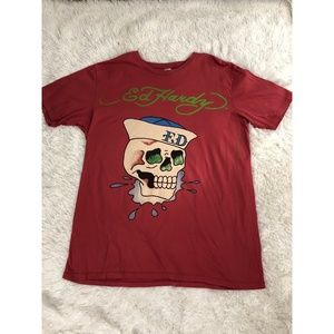 MEN'S ED HARDY GRAPHIC T-SHIRT SIZE:XXL